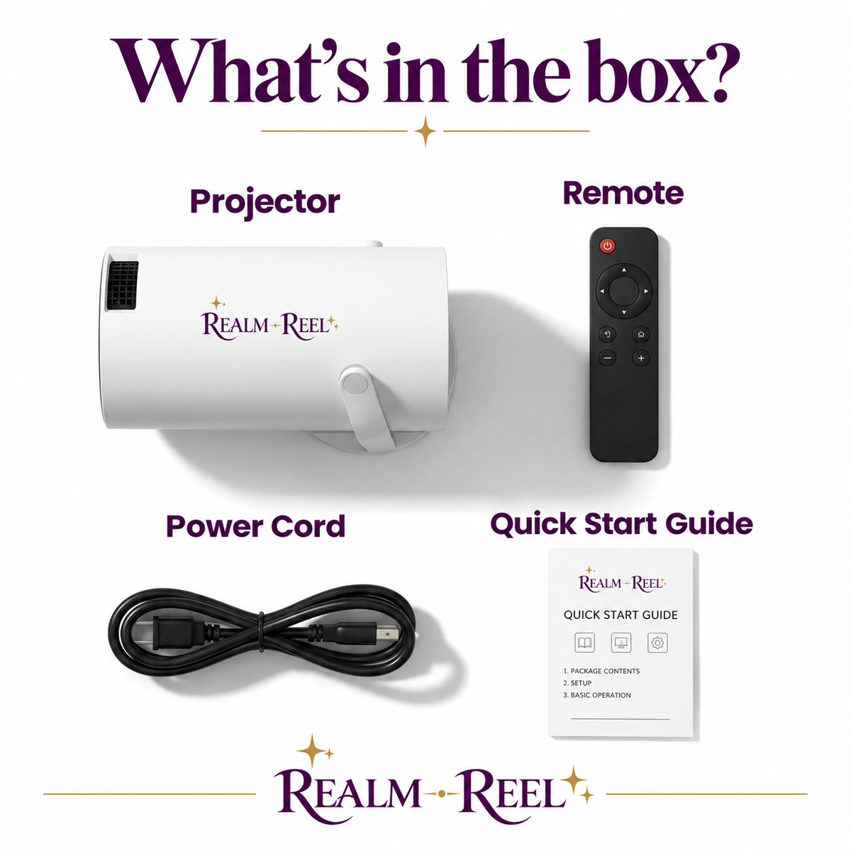 Realm Reel™ Projector