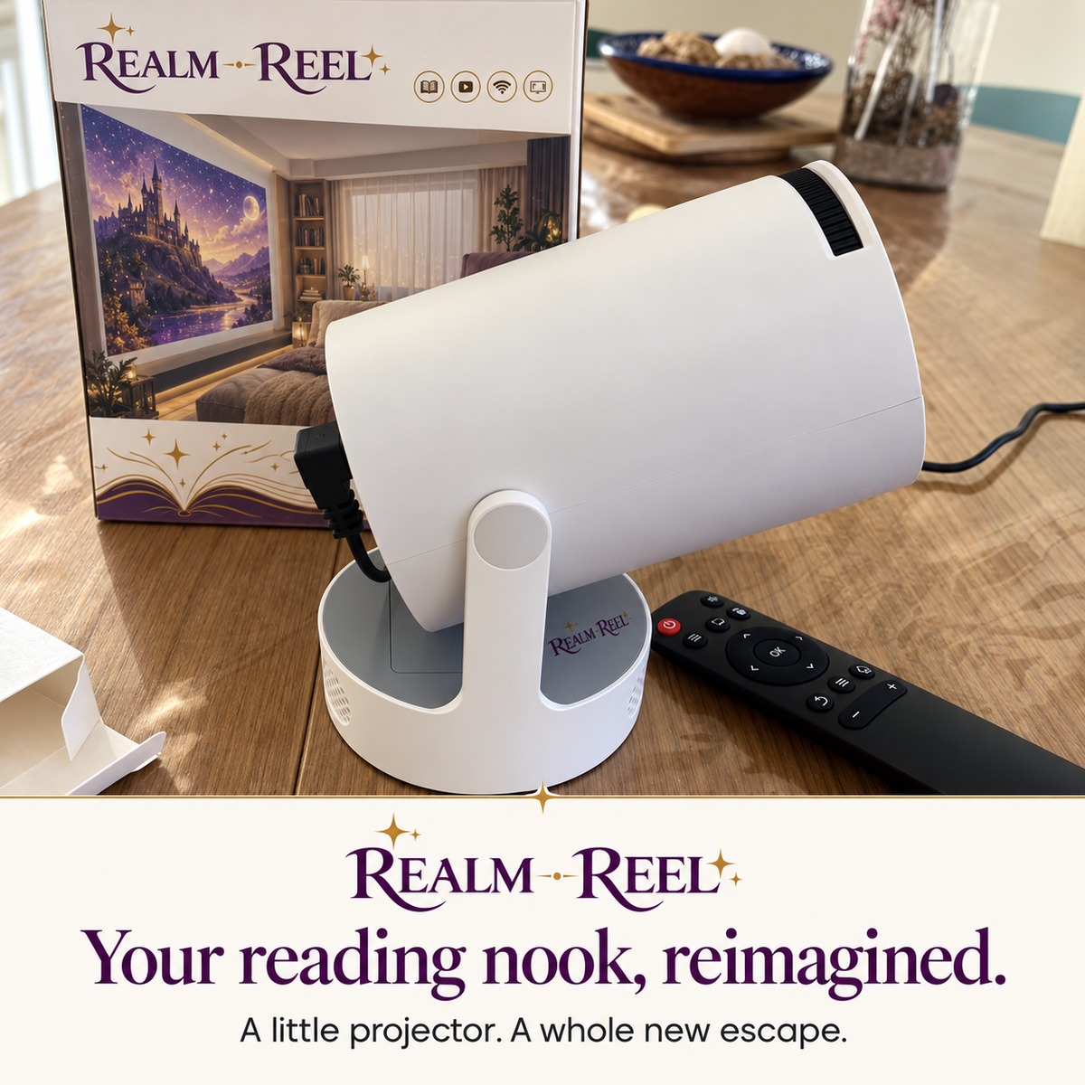 Realm Reel™ Projector