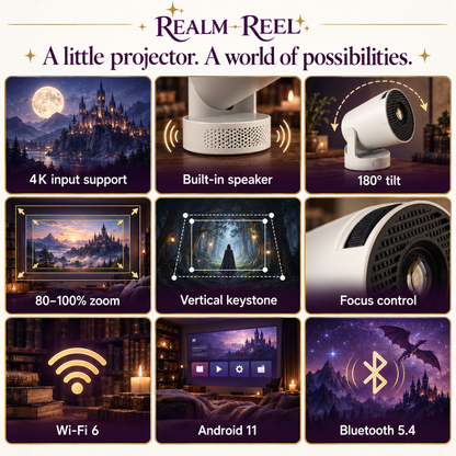 Realm Reel™ Projector